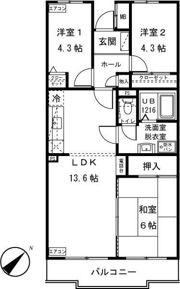 アガット日吉の間取り画像