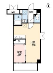 石塚ハイムの間取り画像