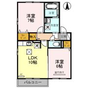 ララ・イーストの間取り画像