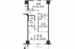 サーパス西古松Ⅰの間取り画像