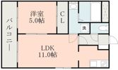 エスパシオ近見の間取り画像
