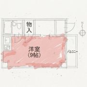メゾン深野の間取り画像