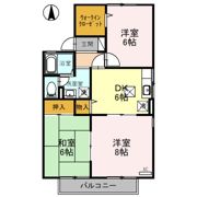 セジュール・ブルーエ Bの間取り画像
