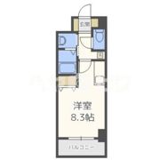 ウィスタリア新北野の間取り画像