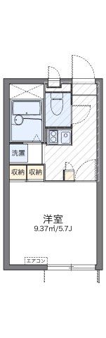 レオパレスフリーダム南金目Ⅷの間取り画像