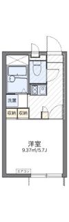 レオパレスフリーダム南金目Ⅷの間取り画像