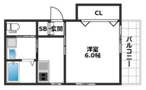 コラボ熊内橋通の間取り画像