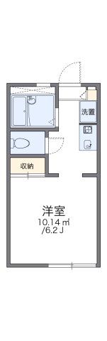 レオパレスミレニアムの間取り画像