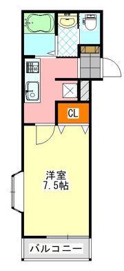 メルヴェイユーの間取り画像