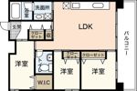 ライフメント平和大通りの間取り画像