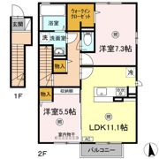 コンフォーティアの間取り画像