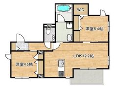シルフィード元住吉の間取り画像