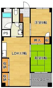 フォーレスト折尾の間取り画像