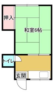 北町荘の間取り画像