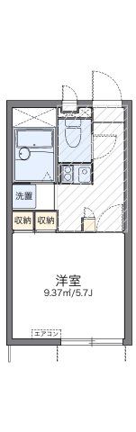 レオパレスつばさの間取り画像