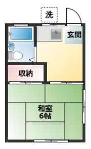 ミロクハイツIの間取り画像