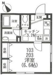 グリーンパーク・新横浜の間取り画像