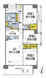 プレミスト浦和常盤の間取り画像
