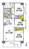プレミスト浦和常盤の間取り画像