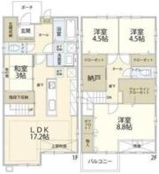長久手市の間取り画像