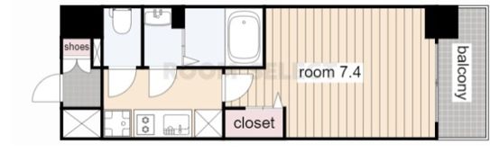 プレサンス今池駅前フェルディノの間取り画像