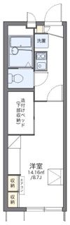レオパレスさくらの間取り画像