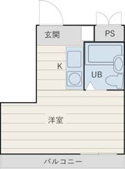 ドムール新北野の間取り画像