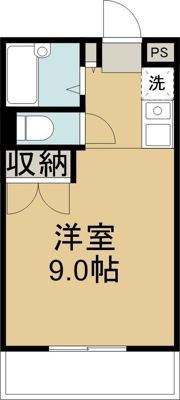 エスポワール中庄の間取り画像