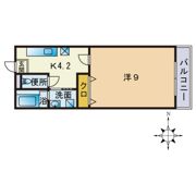 サニーハイツ愛宕の間取り画像