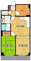 クロスロード恵里の間取り画像