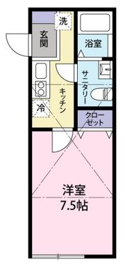 アルティザン新丸子の間取り画像