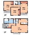 滝山1丁目戸建賃貸住宅の間取り画像
