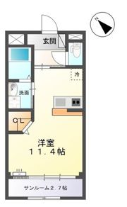 シュメールの間取り画像