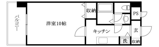 CITY SPIRE東石井の間取り画像
