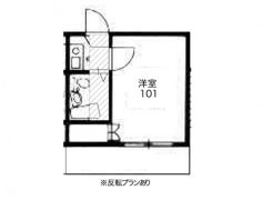 レオパレス神田B号棟の間取り画像