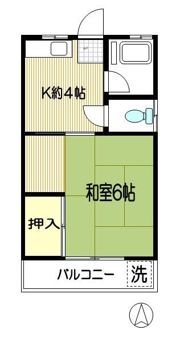 第二小菊荘の間取り画像