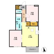 サンライズ2の間取り画像