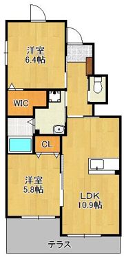 リベルテの間取り画像