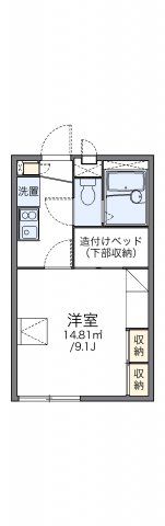 レオパレス小杉南の間取り画像