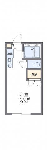 レオパレスリヴェール杉原の間取り画像