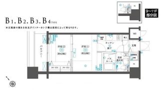 フェニックスヨコハマスクエアの間取り画像
