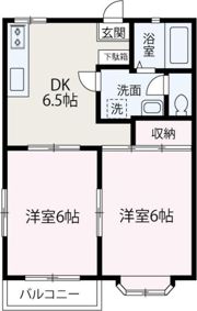 クラウドPの間取り画像
