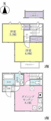 メゾン東菅野の間取り画像