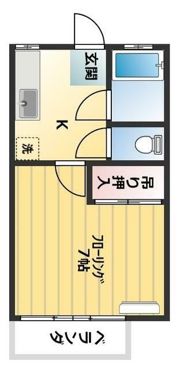 メゾンコンフォートの間取り画像