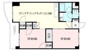 ロイヤルアネックス福音寺の間取り画像
