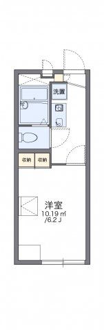レオパレスラピスラズリの間取り画像