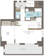 セントラルガーデンの間取り画像