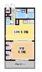 チャコーレ岡本の間取り画像