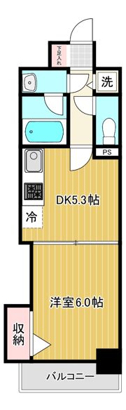 アゼリア品川の間取り画像