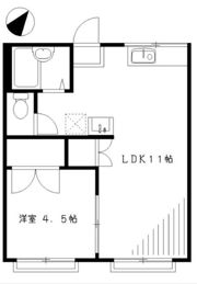 あけぼのハイツの間取り画像